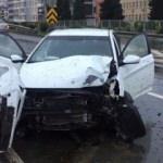 Süper Lig'in yıldızı trafik kazası geçirdi!