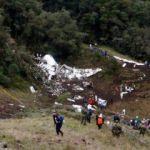 Kolombiya'da düşen uçaktan inanılmaz görüntüler