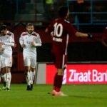 Trabzonspor'un yüzü kupada da gülmedi