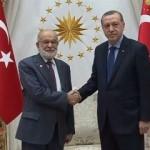 Cumhurbaşkanı Erdoğan, SP liderini kabul etti