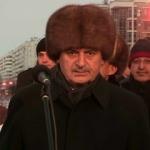 Kazan’da anıt açılışına katıldı