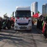 İHH'nın Halep konvoyu yola çıktı