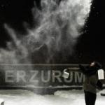 Erzurum'da Sibirya soğukları