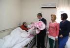 Başkan Tahmazoğlu'ndan hastane ziyareti