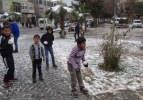 Kızıltepe'de karın keyfi kısa sürdü