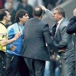 Bursa - Trabzon maçında gergin anlar...