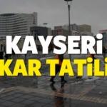 Kayseri'de yarın okullar tatil olacak mı? 12 Ocak valilik kararı