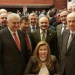 Yıldırım ve Bah&ccedil;eli'den hatıra fotoğrafı