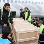 En acı karşılama! Cenazeler Türkiye'ye getirildi