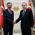 Cumhurbaşkanı Erdoğan Hisarcıklıoğlu'nu kabul etti