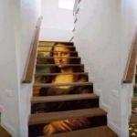 Evinizde böyle bir merdiveniniz olsaydı...