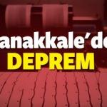 Son depremler - Çanakkale'de şiddeti deprem! - (06.02.17)
