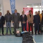 Şırnak'ta amatör sporculara malzeme yardımı
