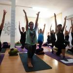 Ev kadınları "hatha yoga" ile stres atıyor