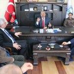 AK Parti İl Başkanı Öz'den İspir'e ziyaret