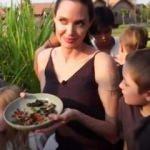 Angelina Jolie çocuklarına örümcek yedirdi