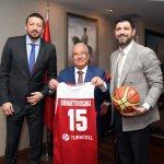 Türkiye Basketbol Federasyonu Başkanı Türkoğlu: