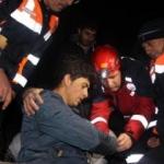 Erciyes Dağı'nda mahsur kalan genç kurtarıldı