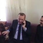 Cumhurbaşkanı Erdoğan ile vatandaşın çay sohbeti 
