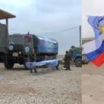 Şimdi de Rus bayrağına sarıldılar! 