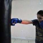 Gen&ccedil; boks&ouml;r&uuml;n milli takım sevinci