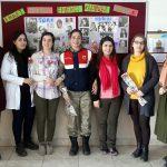 Jandarma, 8 Mart Dünya Kadınlar Günü'nü unutmadı