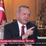 Cumhurbaşkanı Erdoğan'dan Almanya açıklaması