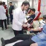 Sinop'ta üniversiteli gençler kan bağışında bulundu
