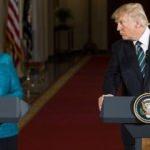 Trump'ın esprisi Merkel'i şaşırttı!