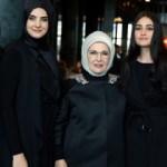Ünlü isimler Külliye'de Emine Erdoğan'la buluştu