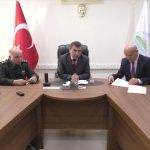 Beyşehir'de il&ccedil;e g&uuml;venlik kurulu toplantısı