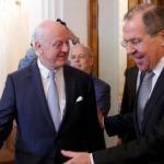 Lavrov ve Mistura'dan kritik görüşme