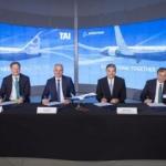 Boeing ve TAI ortak üretim anlaşmasını uzattı