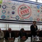 Kilis'te sivil toplum örgütlerinden halk oylamasında "evet" açıklaması