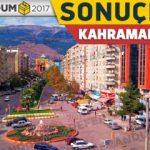 16 Nisan Kahramanmaraş seçim sonuçlar! Kesin sonuçlar...