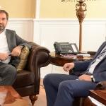 Başbakan Başdanışmanı Şen'den Vali Azizoğlu'na ziyaret