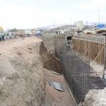 Elazığ'da menfez inşaatında toprak kayması: 2 yaralı