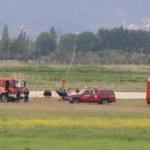 Balıkesir'de 'gyrocopter' kazası
