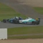 İngiltere’de Formula 4 yarışında korkutan kaza