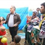 Kaymakam Seyitoğlu'ndan Suriyelilere ziyaret
