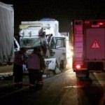 Tekirdağ'da zincirleme kaza: 1 yaralı