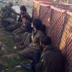 Ter&ouml;ristlerin teslim olma anı