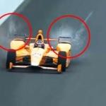 Formula 1 aracına çarpan iki kuş paramparça oldu