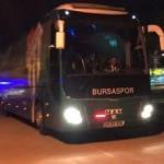 Bursaspor takım otobüsüne saldırı