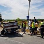 Uşak'ta trafik kazası : 1 ölü 1 yaralı