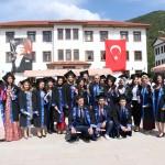 Mudurnu'da mezuniyet heyecanı
