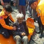 Yamaçtan yuvarlanan kişiyi AFAD ekipleri kurtardı