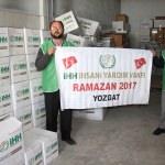 Yozgat İHH'dan 250 aileye ramazan yardımı