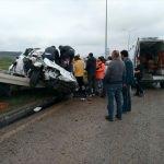 Sivas'ta trafik kazası: 2 ölü, 4 yaralı