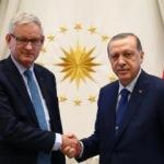 Cumhurbaşkanı Erdoğan Carl Bildt'i kabul etti 